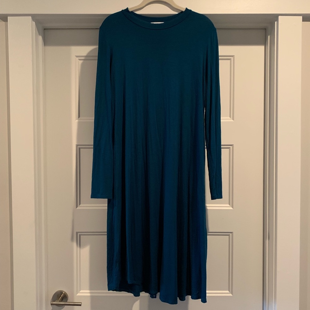 Blue dress